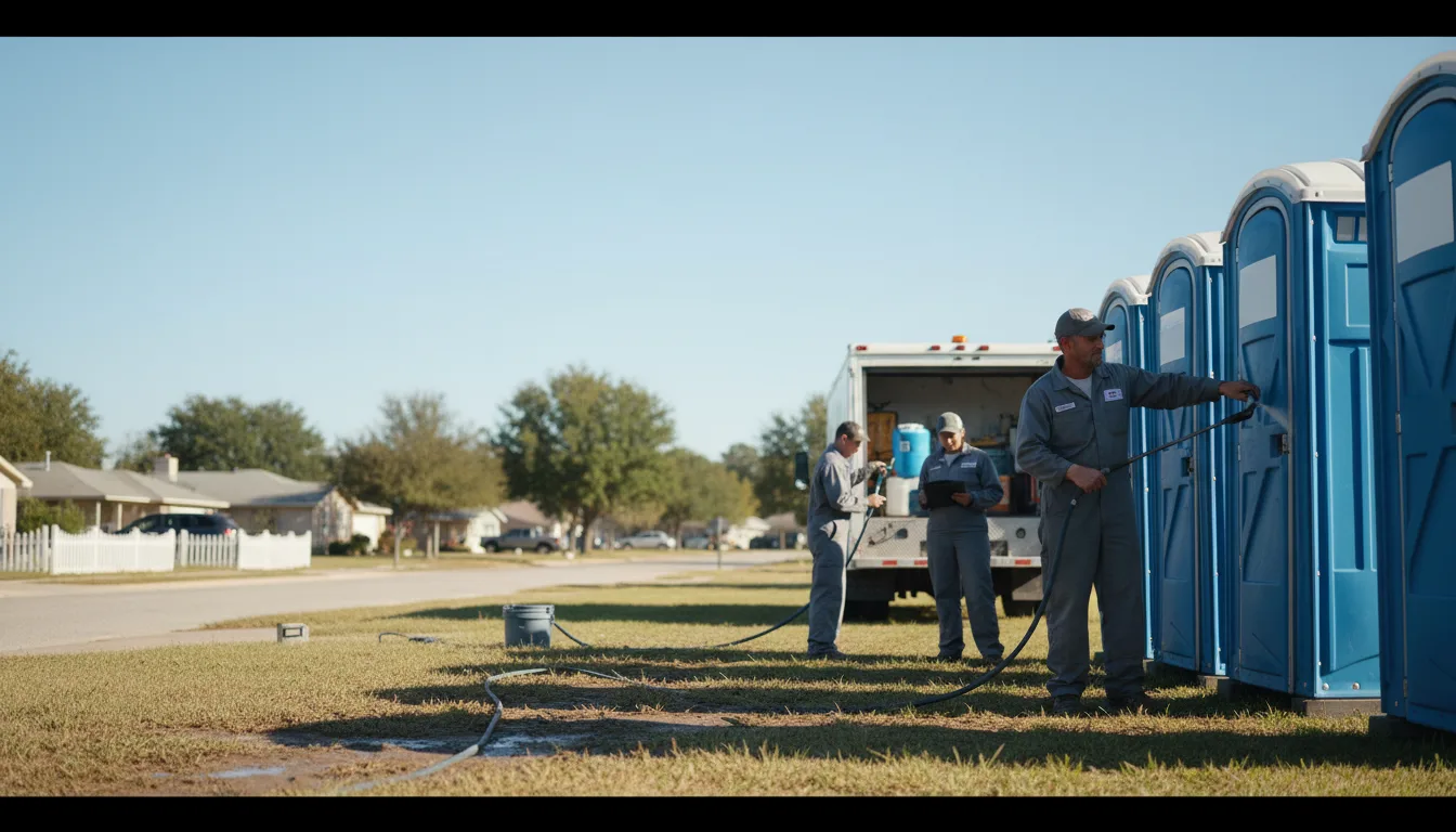 Long-Term Portable Toilet Rental in Martinsburg, OH near me